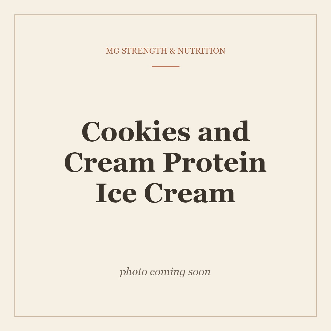 Cookies and Cream Protein Ice Cream