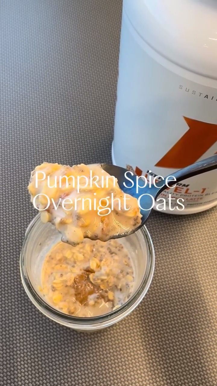 Pumpkin Spice Overnight Oats